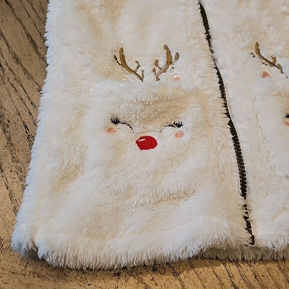 Reindeer sherpa dress Size 4 - Picture 3 of 10